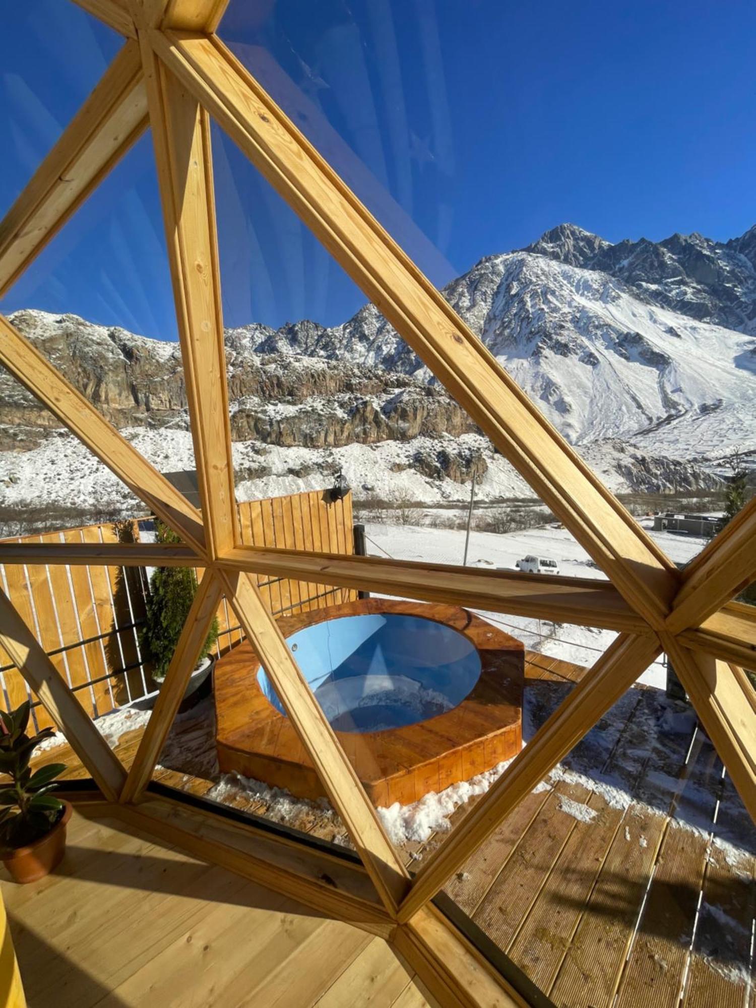 Gabua Glamping Villa Казбеги Екстериор снимка