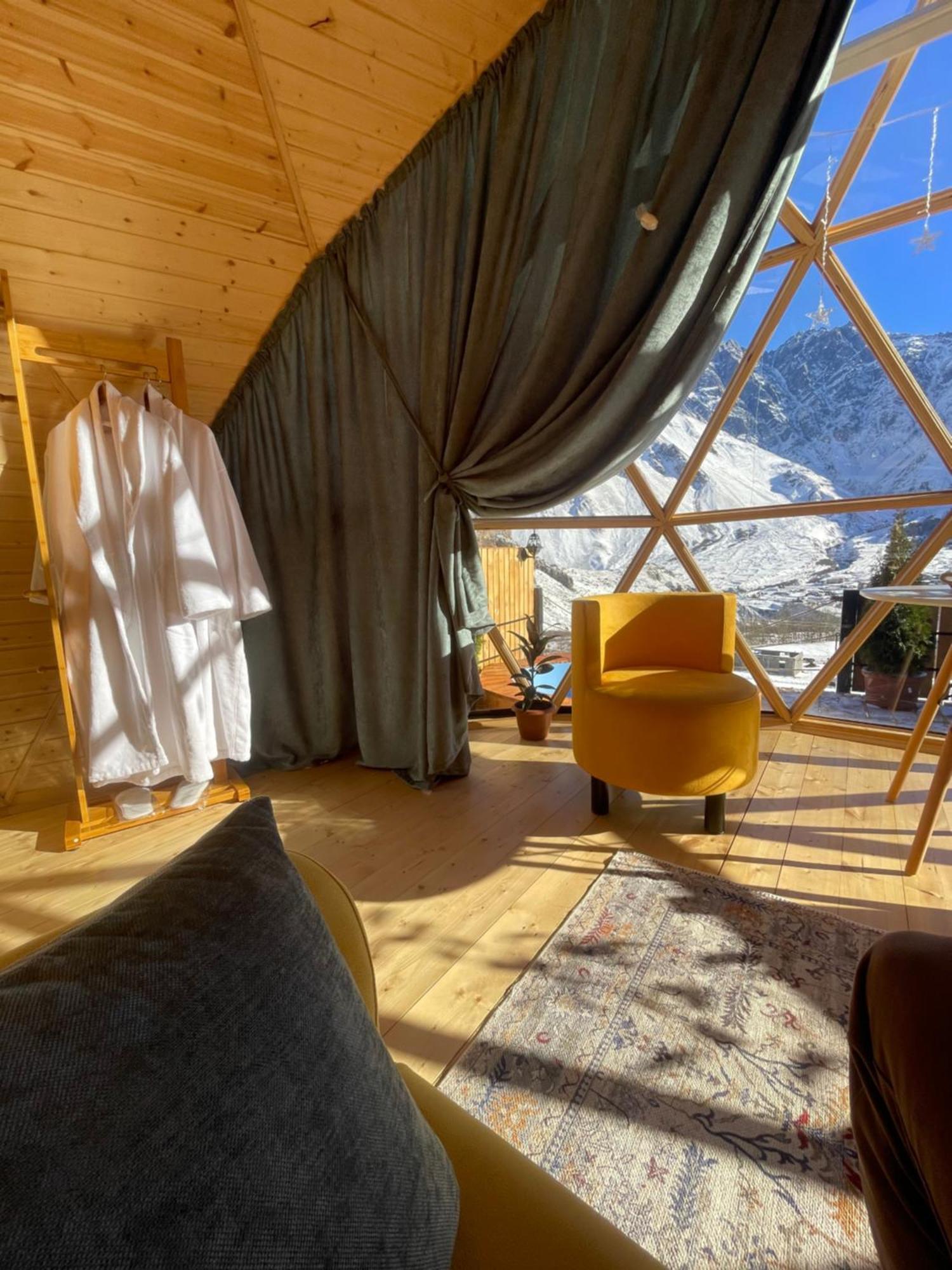 Gabua Glamping Villa Казбеги Екстериор снимка