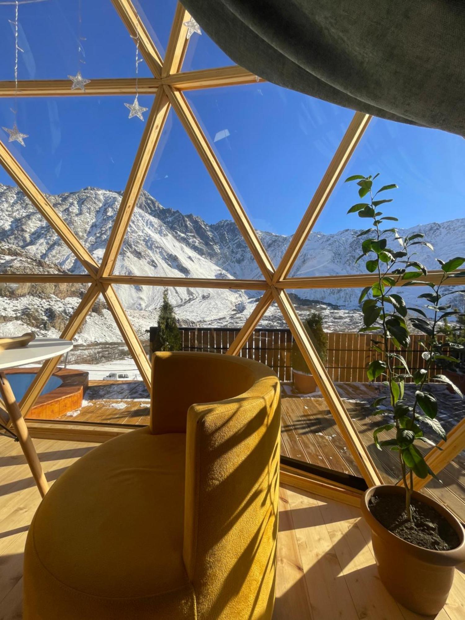 Gabua Glamping Villa Казбеги Екстериор снимка