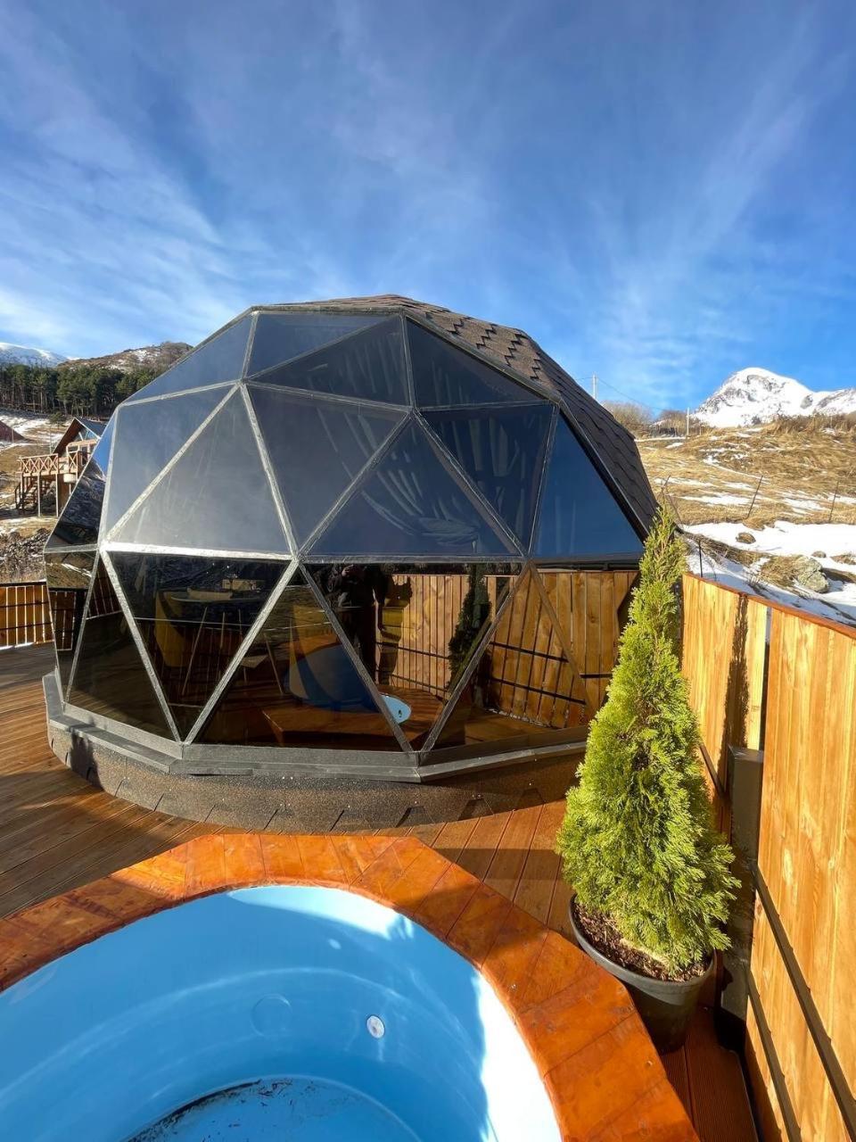 Gabua Glamping Villa Казбеги Екстериор снимка